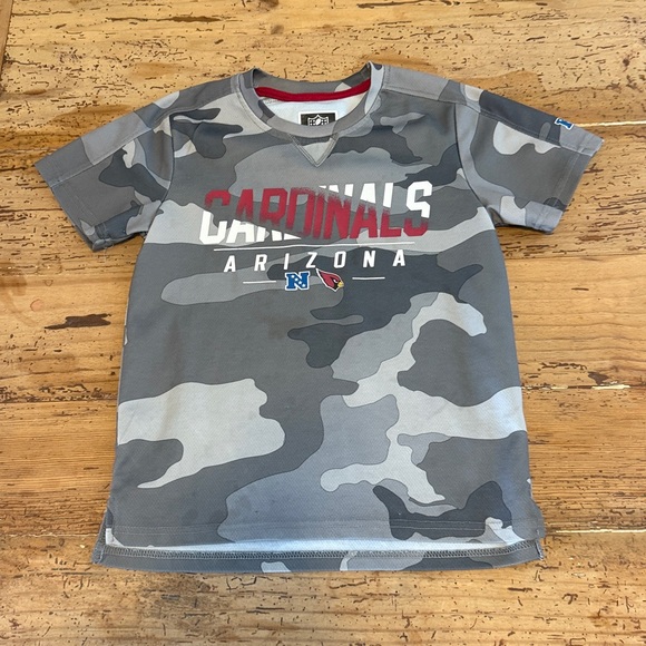 NFL Arizona Cardinals Camo Kids Jersey - Gray and Red - Picture 1 of 5